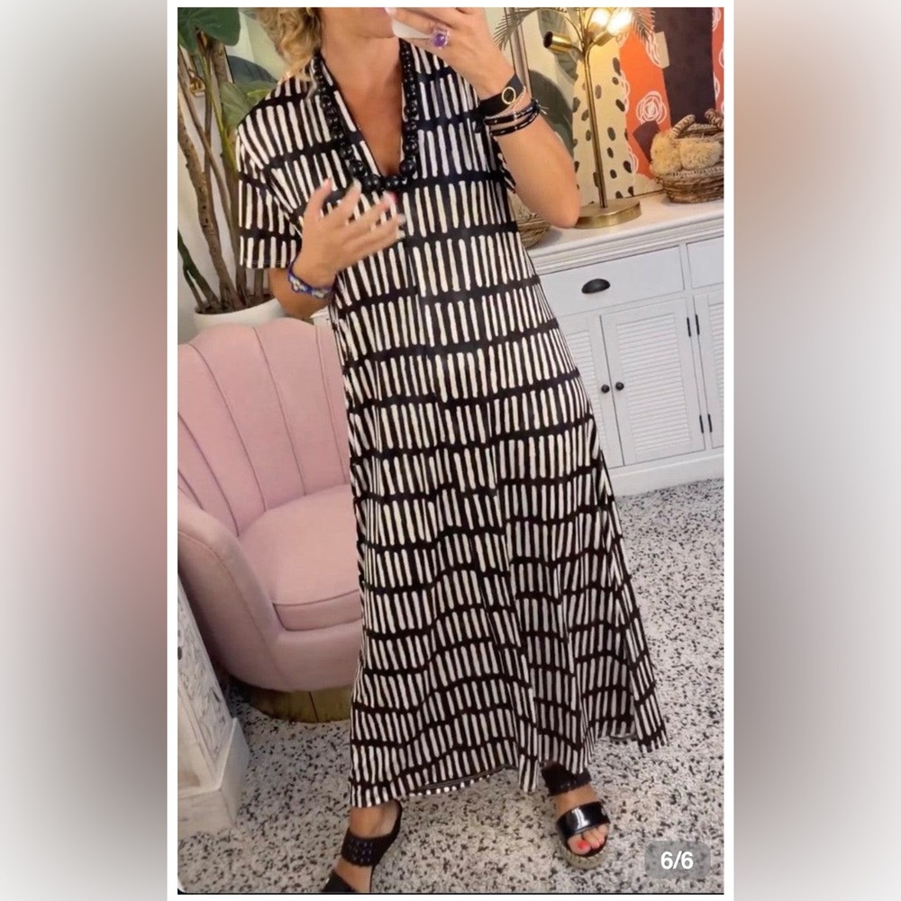 Silk like dress